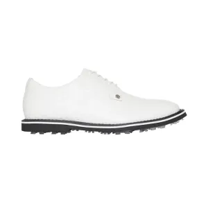 GFORE Debossed Gallivanter Men's Spikeless Shoes (Snow/Onyx)