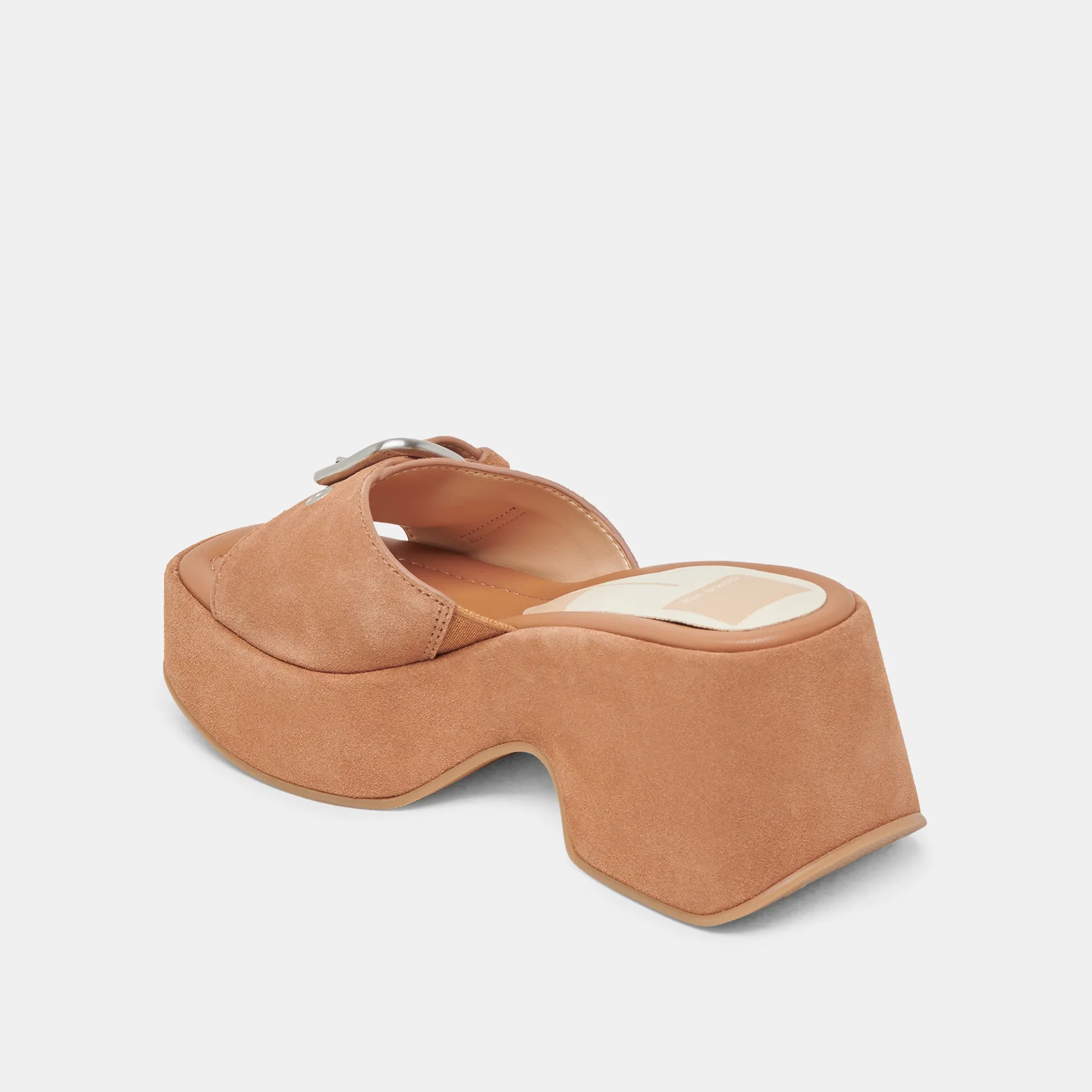 GISEL HEELS SADDLE SUEDE