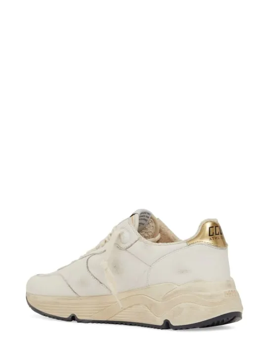 Golden Goose   30mm Running leather sneakers 