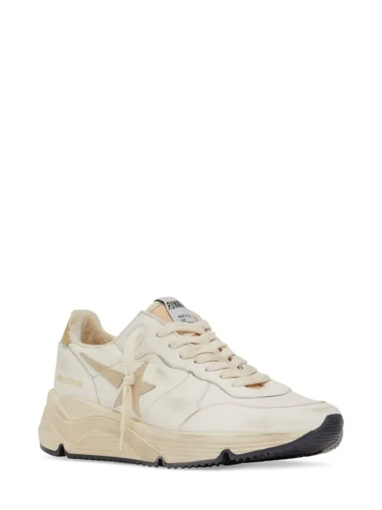 Golden Goose   30mm Running leather sneakers 