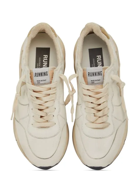 Golden Goose   30mm Running leather sneakers 