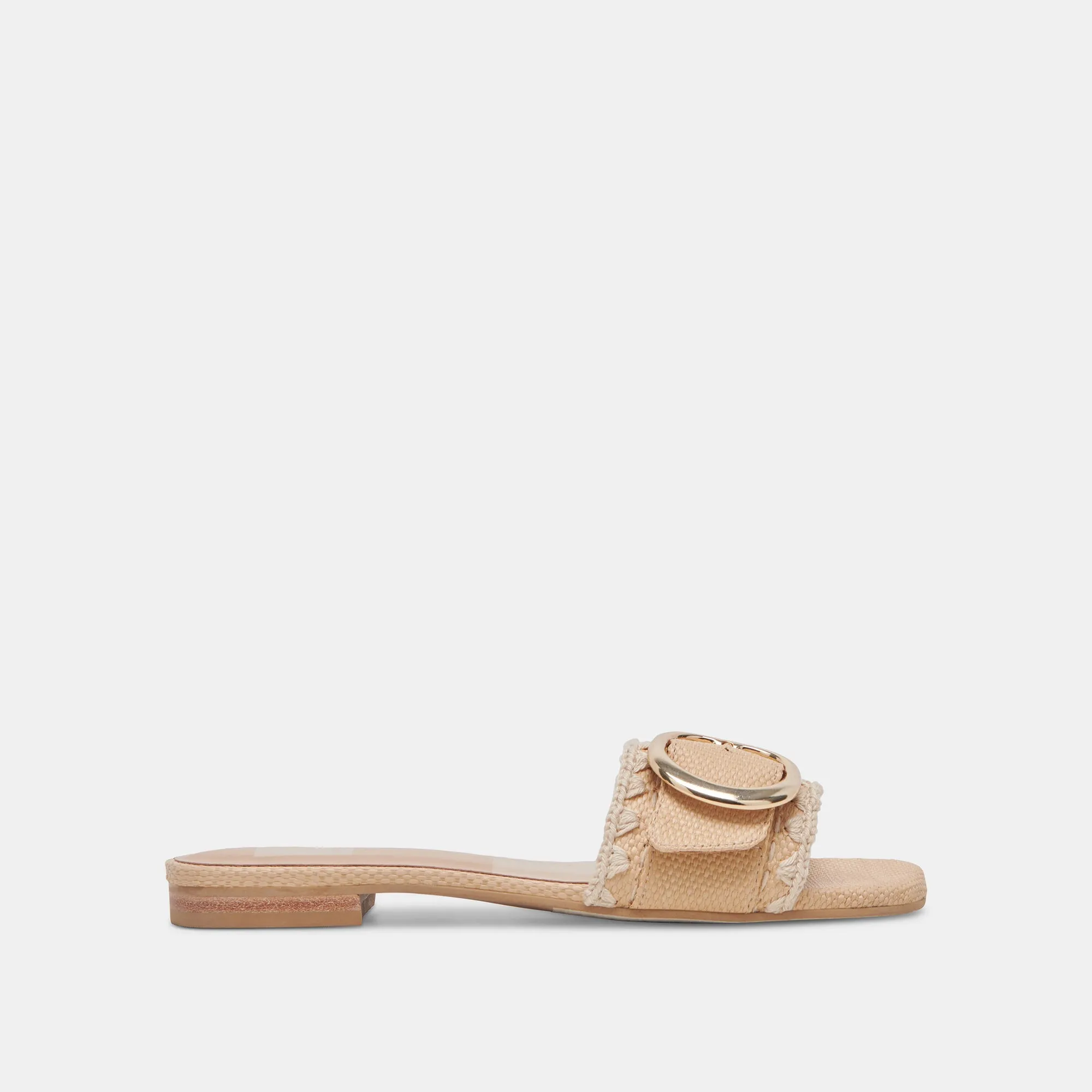 GRECIA SANDALS LT NATURAL RAFFIA - re:vita