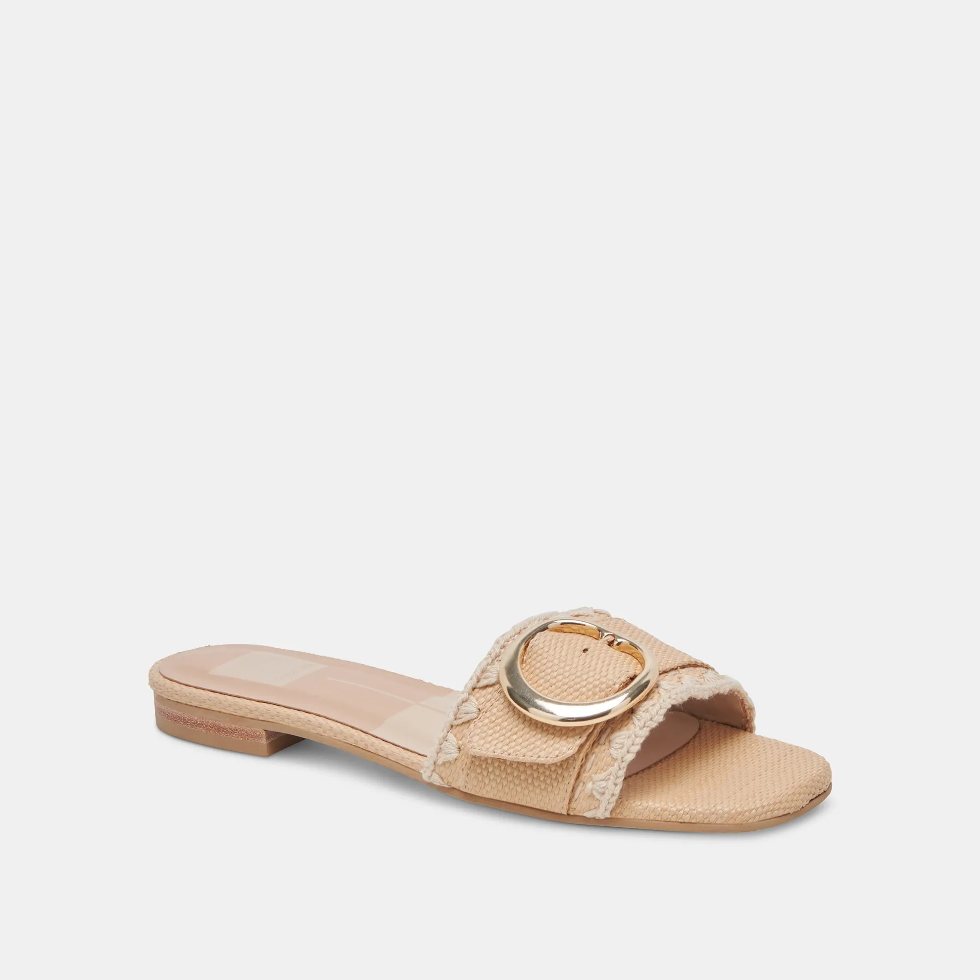 GRECIA SANDALS LT NATURAL RAFFIA - re:vita