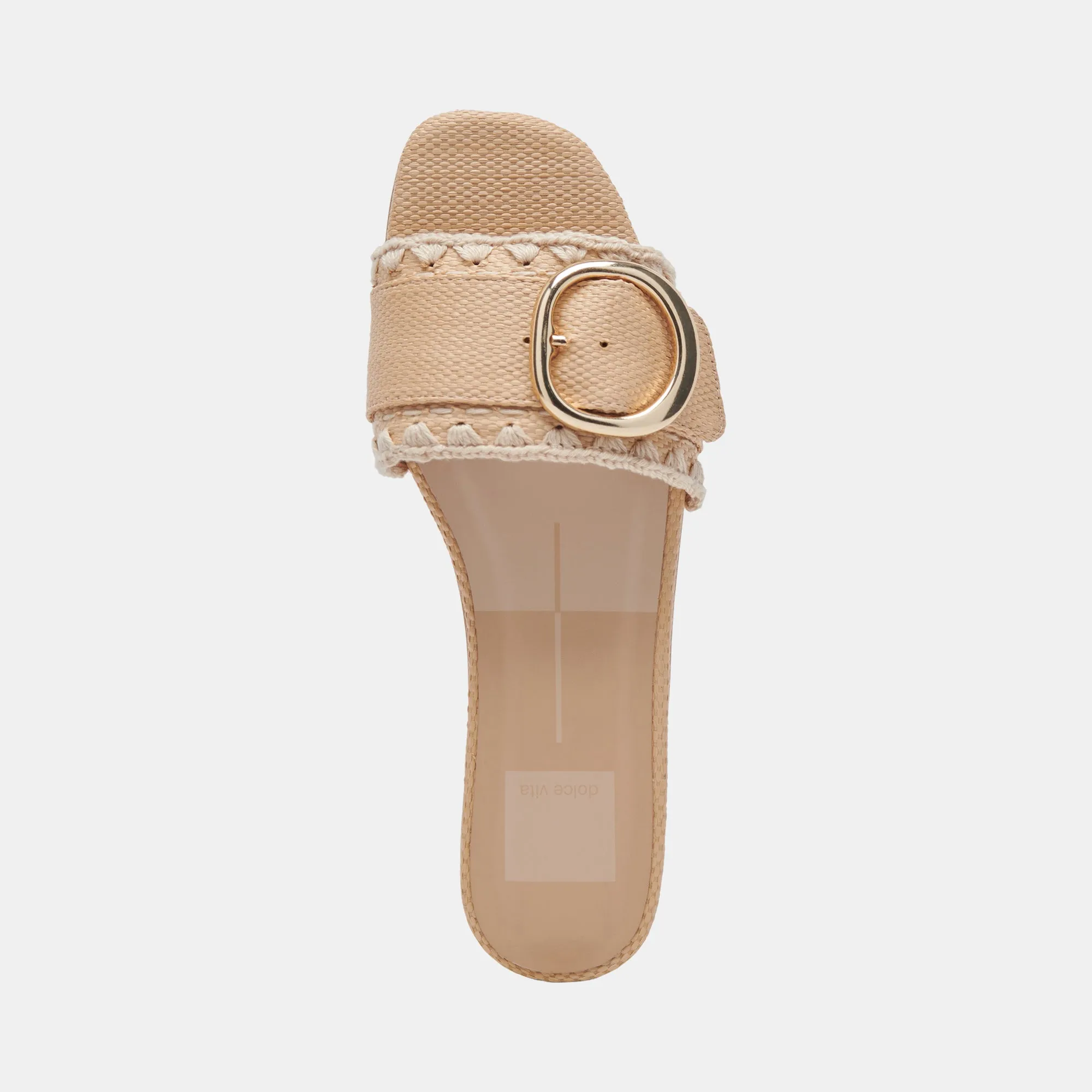 GRECIA SANDALS LT NATURAL RAFFIA