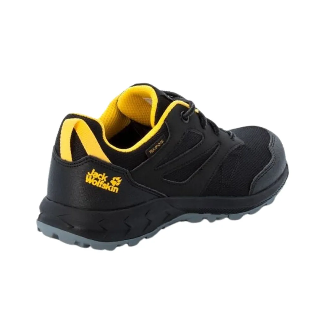 jack wolfskin Woodland Texapore Low Kids Waterproof Hiking Shoes