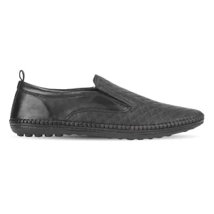 Jim Men's Textured leather casual Moccasin