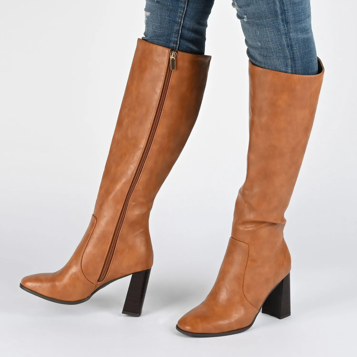 KARIMA TALL BOOTS IN WIDE CALF