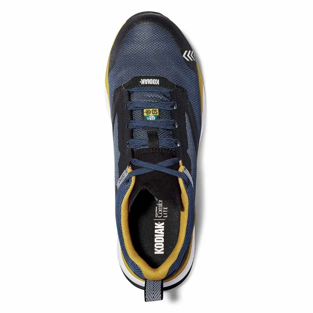 Kodiak Quicktrail Men's Composite Toe Work Safety SD Athletic Shoe KD0A4TGZNVX - Navy/Gold