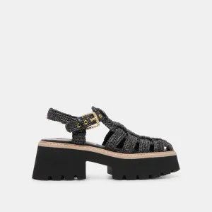 LASLY SANDALS ONYX KNIT