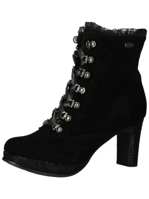 Laura Vita lace-up ankle boots, black