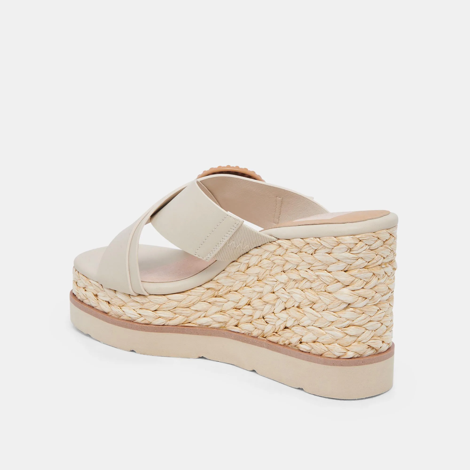 LUIZ WEDGES IVORY STELLA