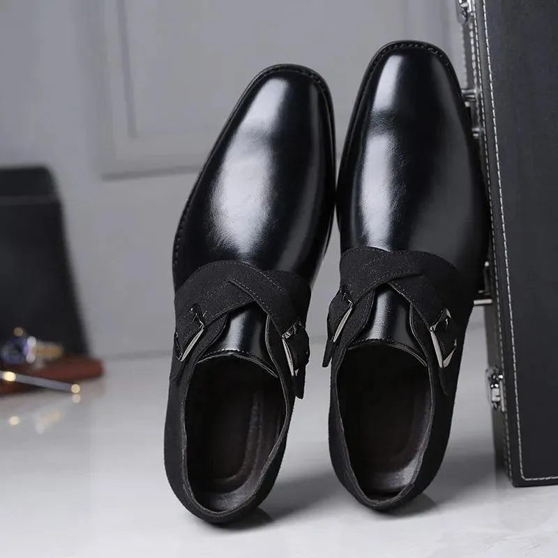 Men's Casual Shoes Business Formal Fashion Leather Shoes #XS2051