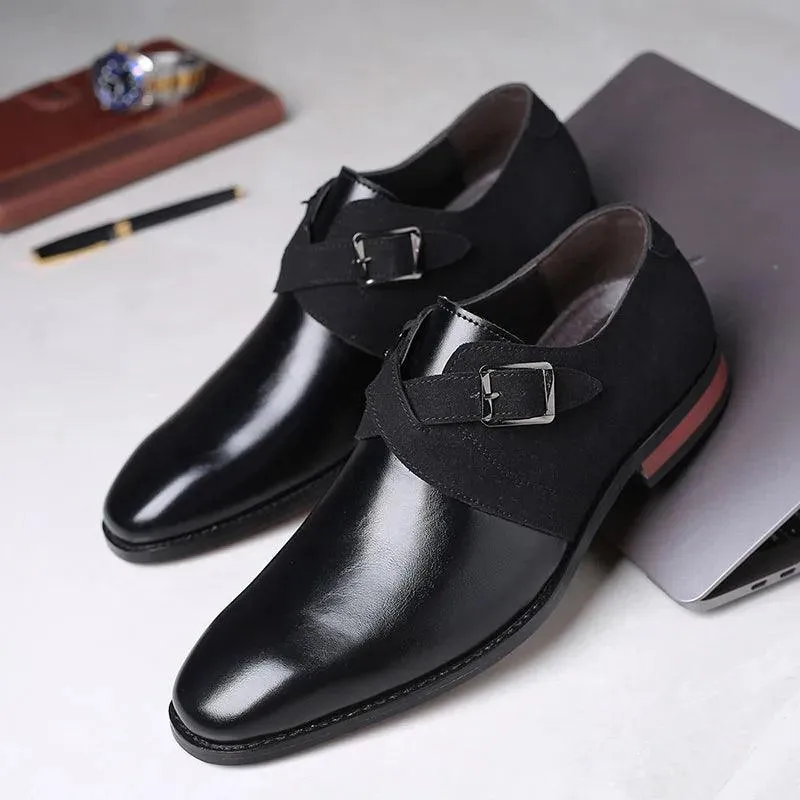 Men's Casual Shoes Business Formal Fashion Leather Shoes #XS2051