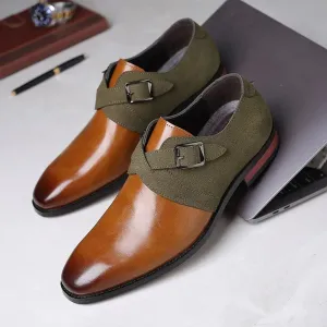 Men's Casual Shoes Business Formal Fashion Leather Shoes #XS2051