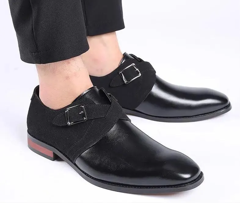 Men's Casual Shoes Business Formal Fashion Leather Shoes #XS2051