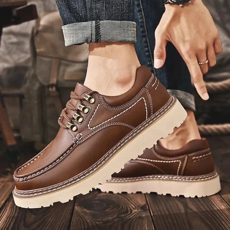 Men's Casual Shoes - Formal Leather Work Dress Shoes - TSS205