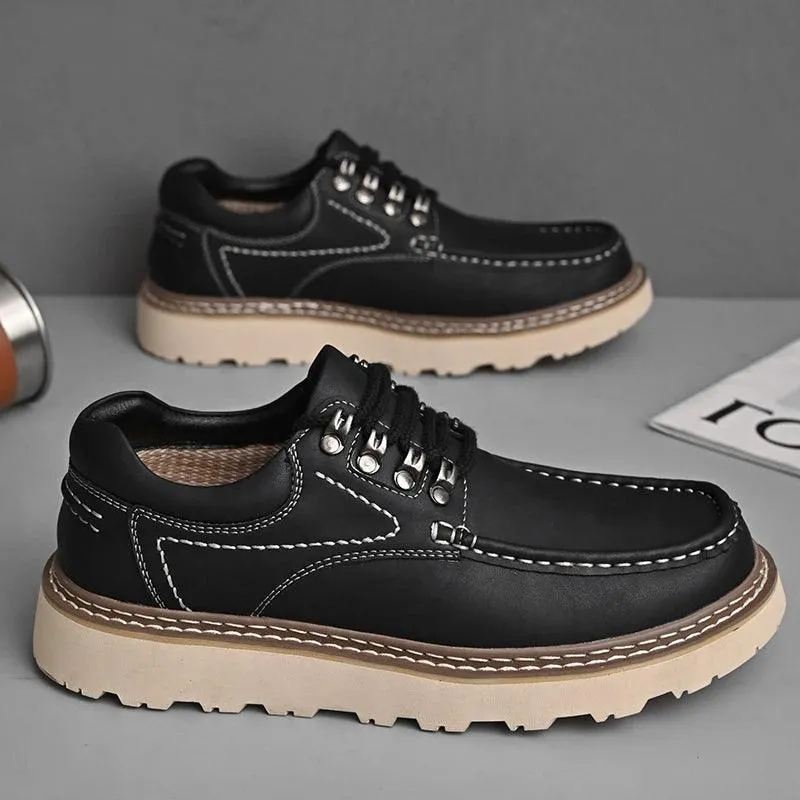 Men's Casual Shoes - Formal Leather Work Dress Shoes - TSS205