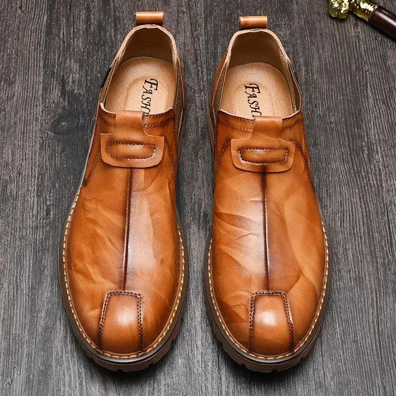 Men's Casual Shoes - Oxfords Formal Flats  - Leather Loafers AMCS1222