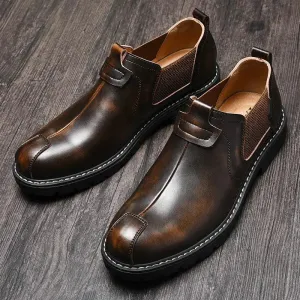 Men's Casual Shoes - Oxfords Formal Flats  - Leather Loafers AMCS1222