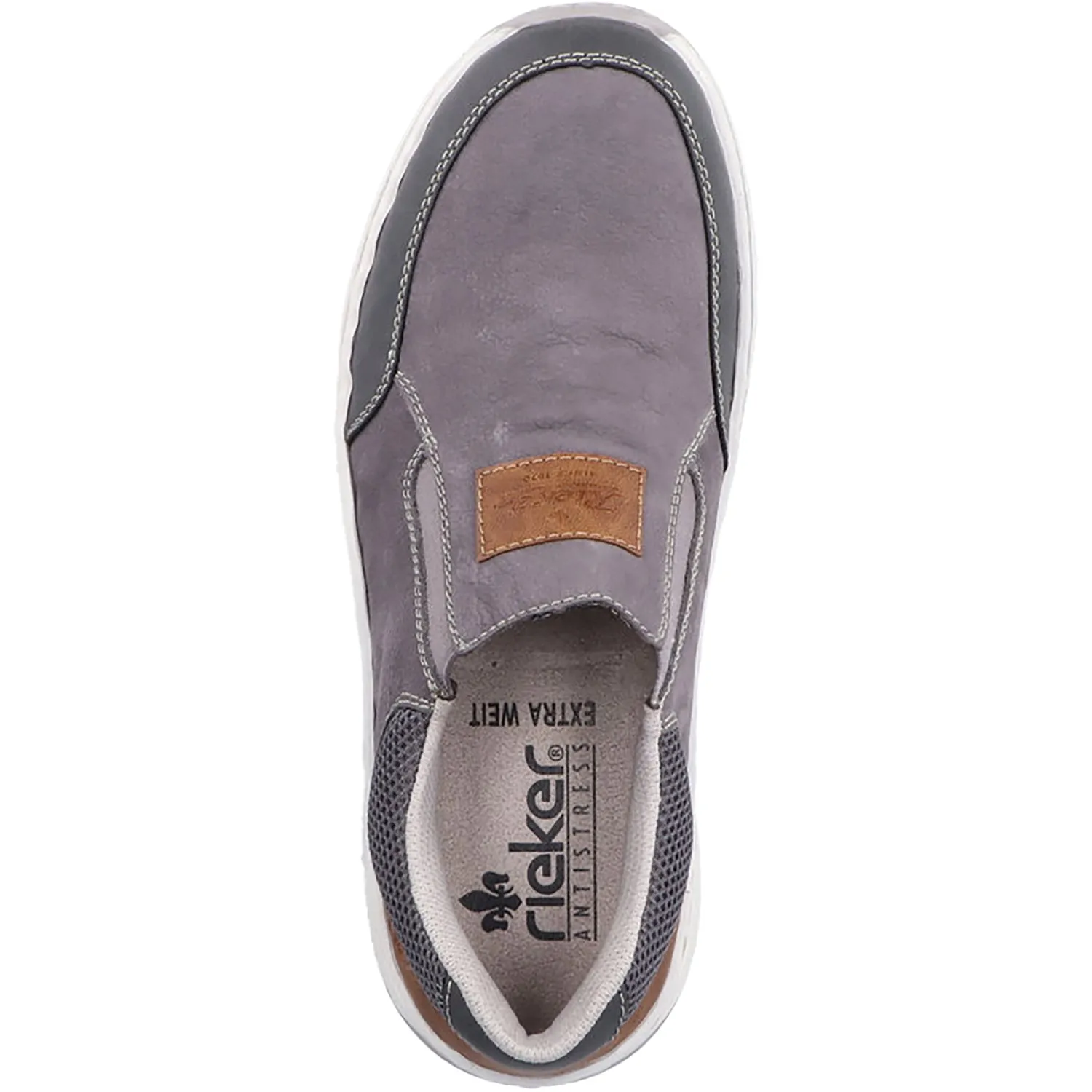 Men's Rieker 14351-42 Ryan 51 Blei/Grey/Blei/Mandel