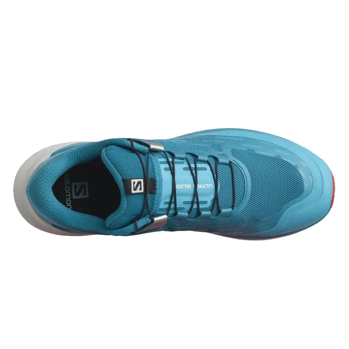 Mens Salomon Ultra Glide - Crystal Teal / Barrier Reef / Goji Berry