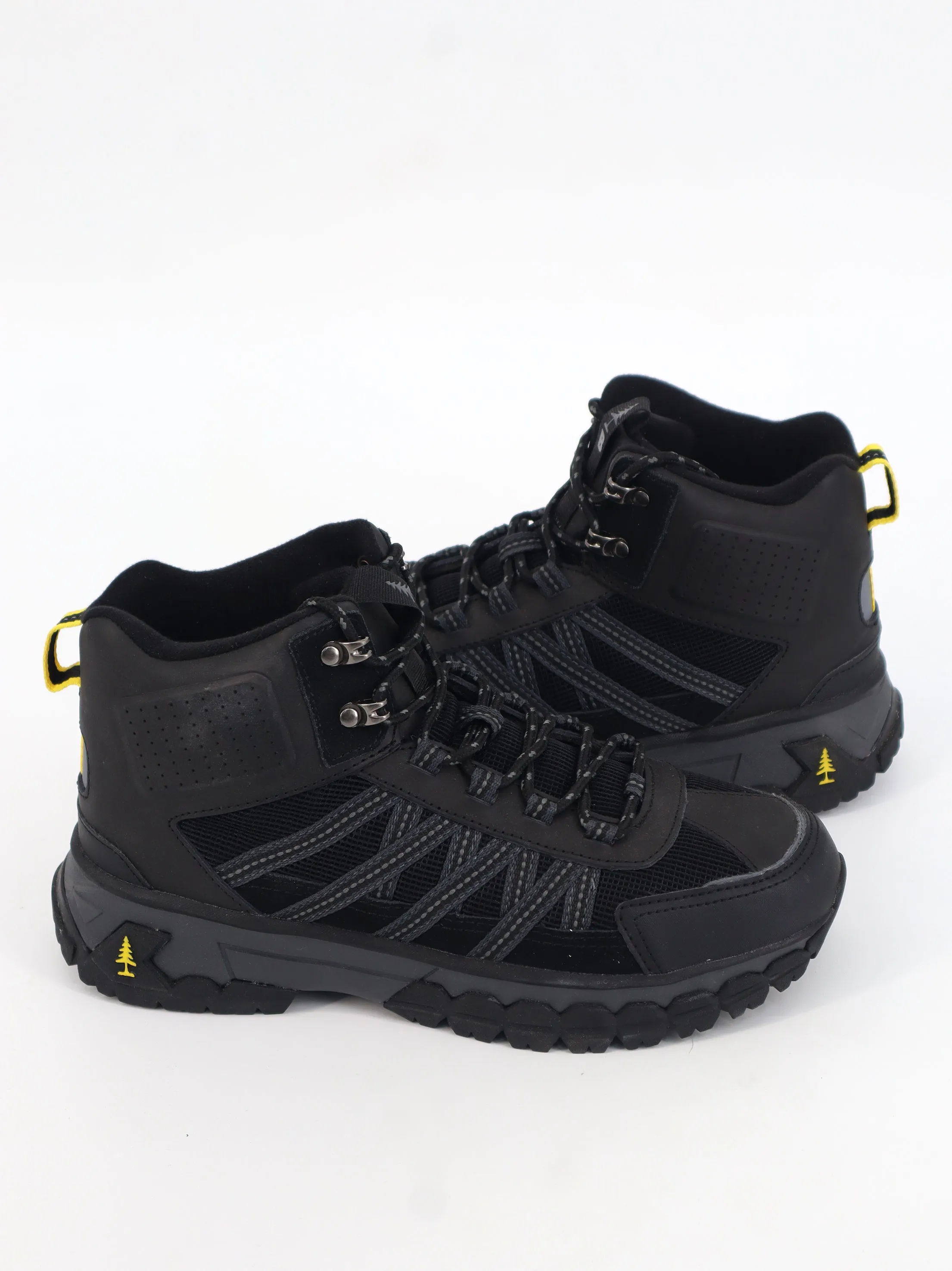 Men's Textured Hiking Shoes,Black