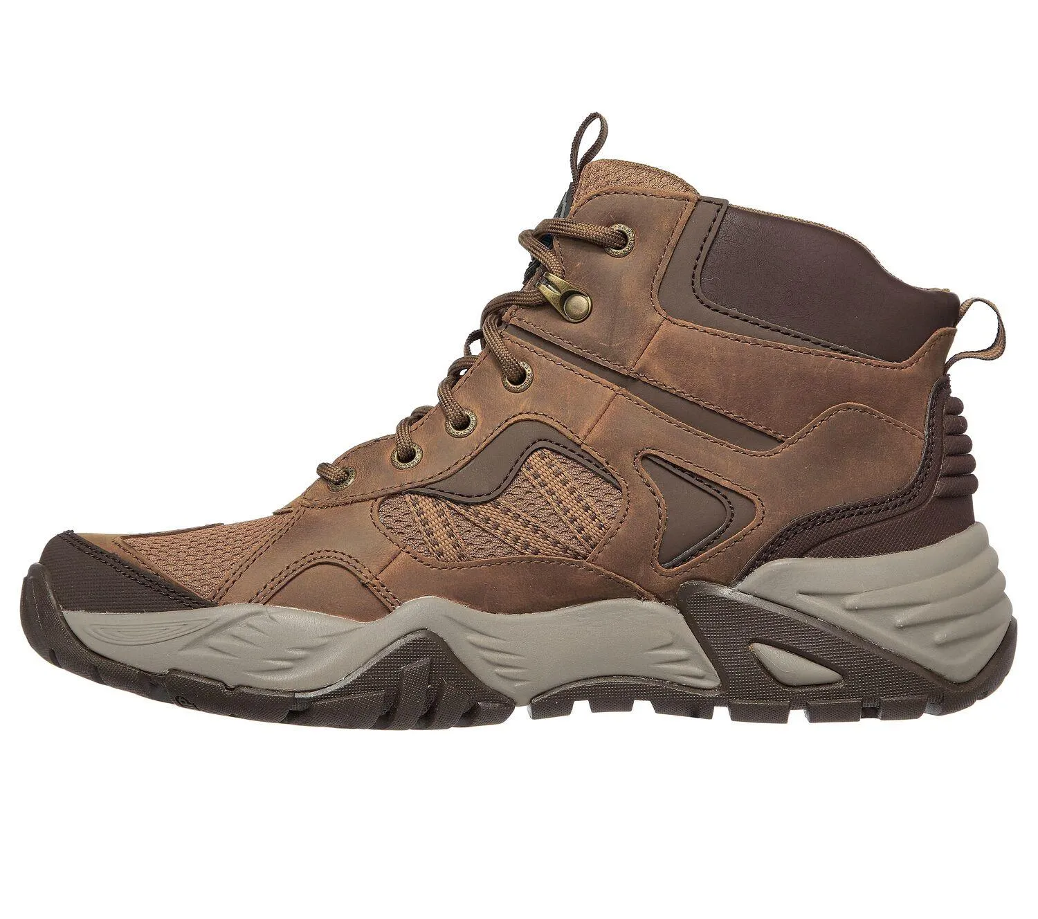 Men's Wide Fit Skechers 204406 Luxury Recon Percival Hiking Boots