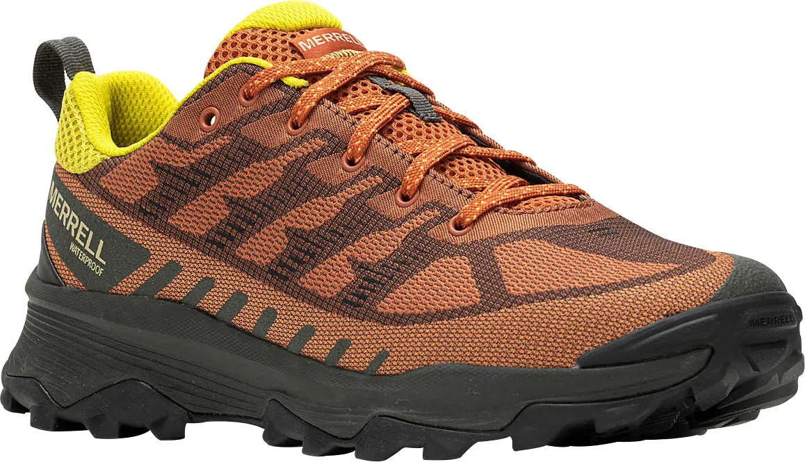 Merrell Speed Eco Waterproof Mens Walking Shoes - Orange