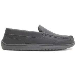 My Slippers 74458-04 Men's Leather Moccasins Black Size - UK 8