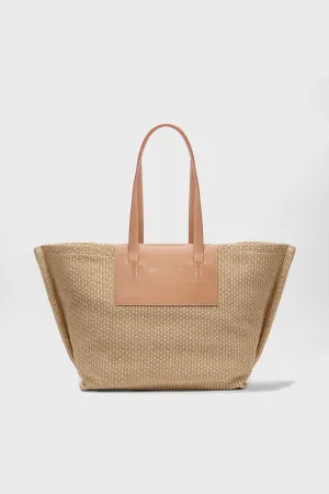 Natural Raffia Market Tote