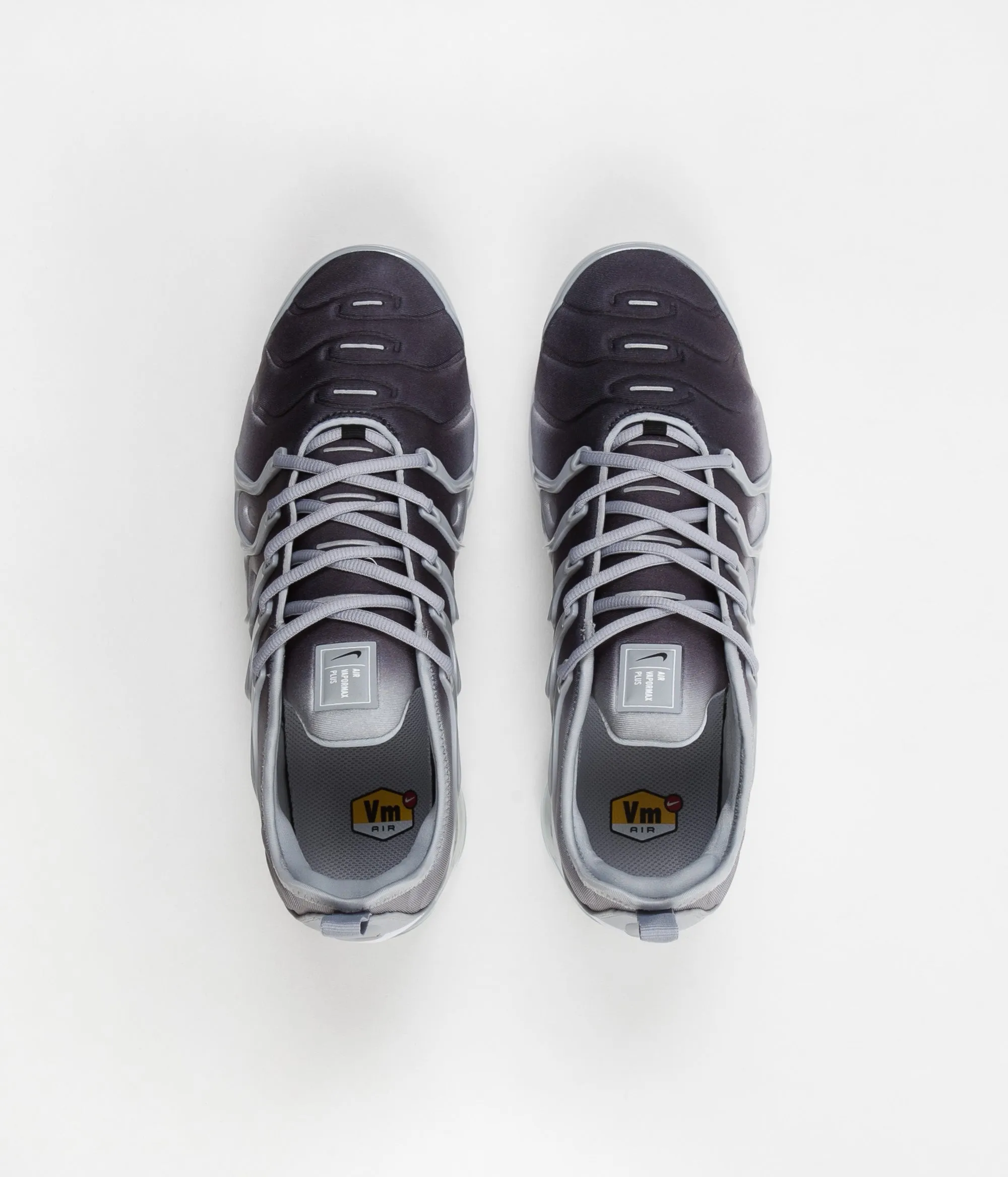 Nike Air VaporMax Plus Shoes - Wolf Grey / Black - White