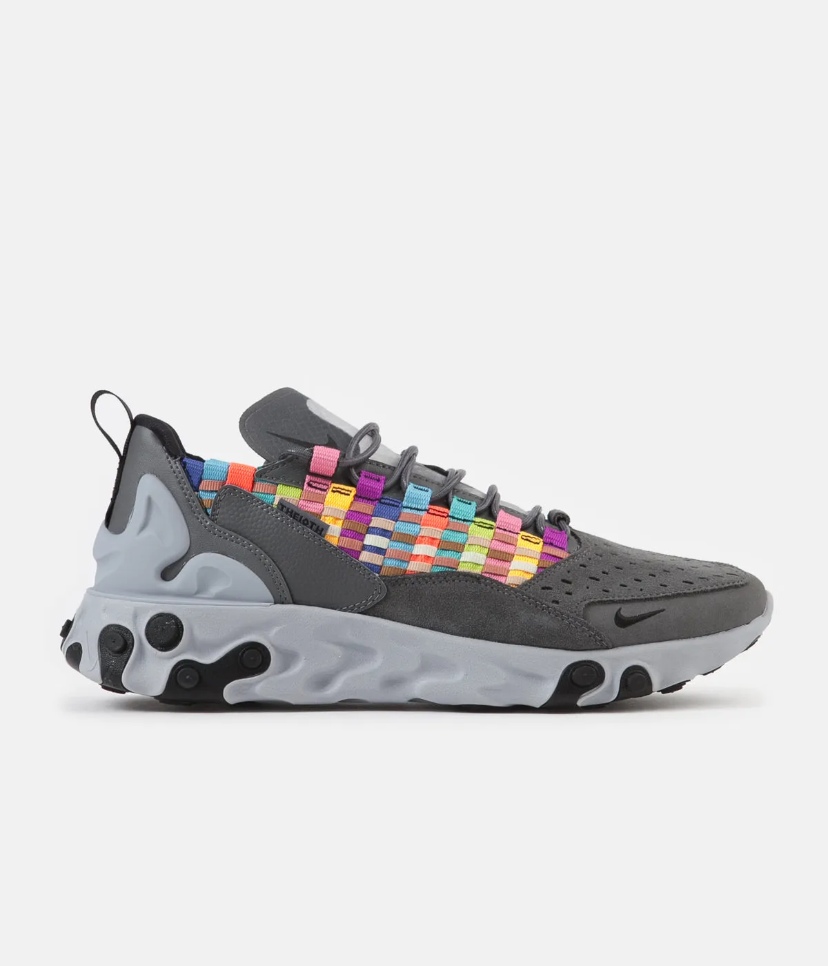 Nike React Sertu Shoes - Iron Grey / Black - Light Smoke Grey