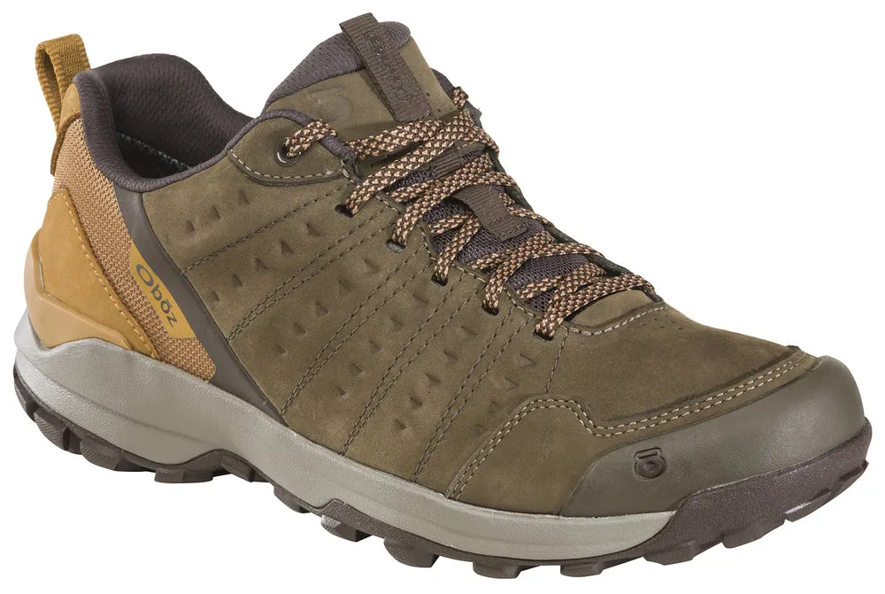 'Oboz' Men's Sypes Leather WP Low Hiker - Wood