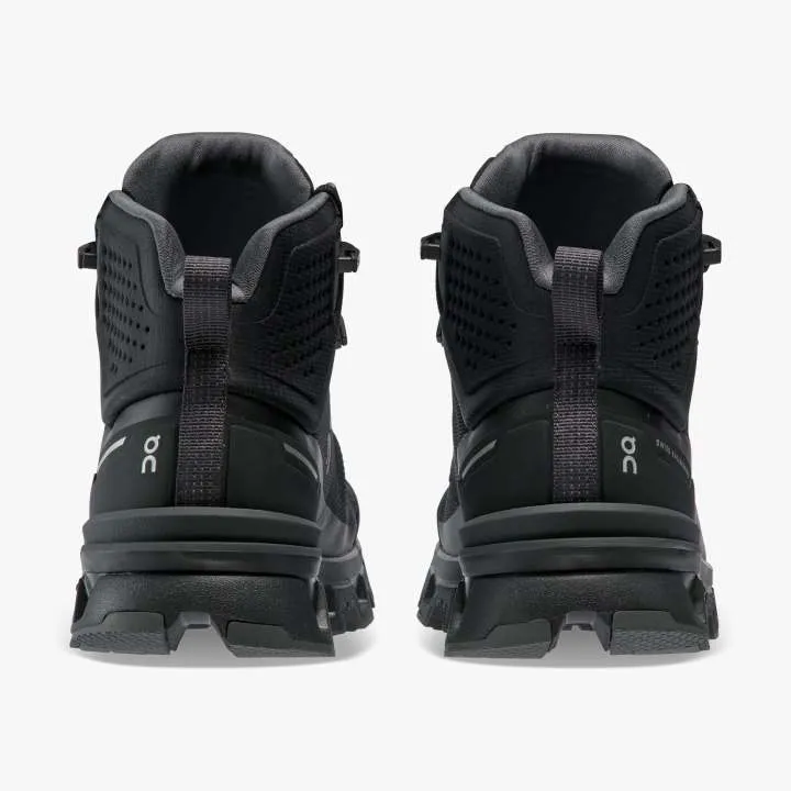 On Men's Cloudrock 2 Waterproof Walking Boots Black / Eclipse