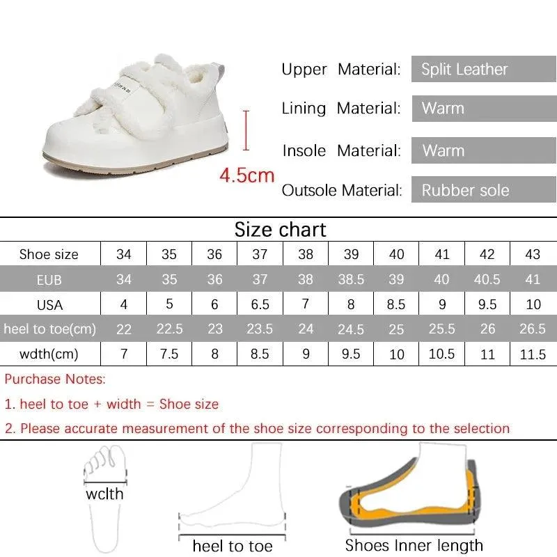 P44 Women's Casual Shoes - Platform Sneakers with Thick Bottom