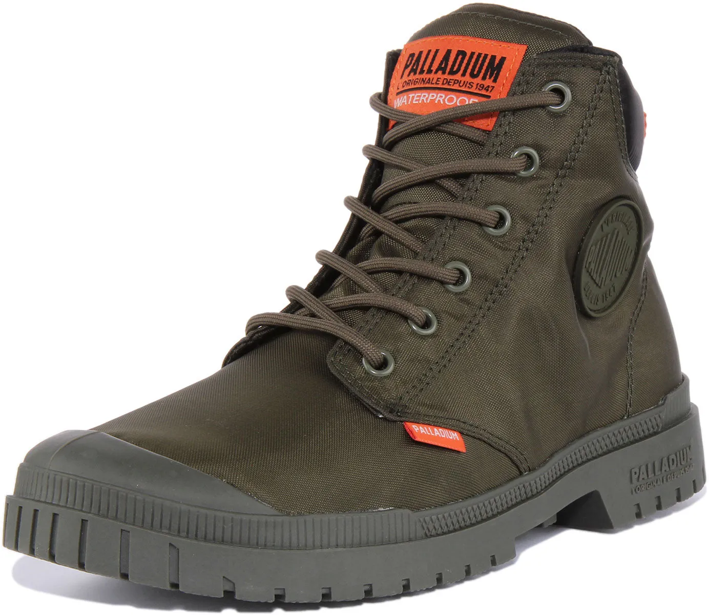 Palladium Pampa SP20 In Olive Boots