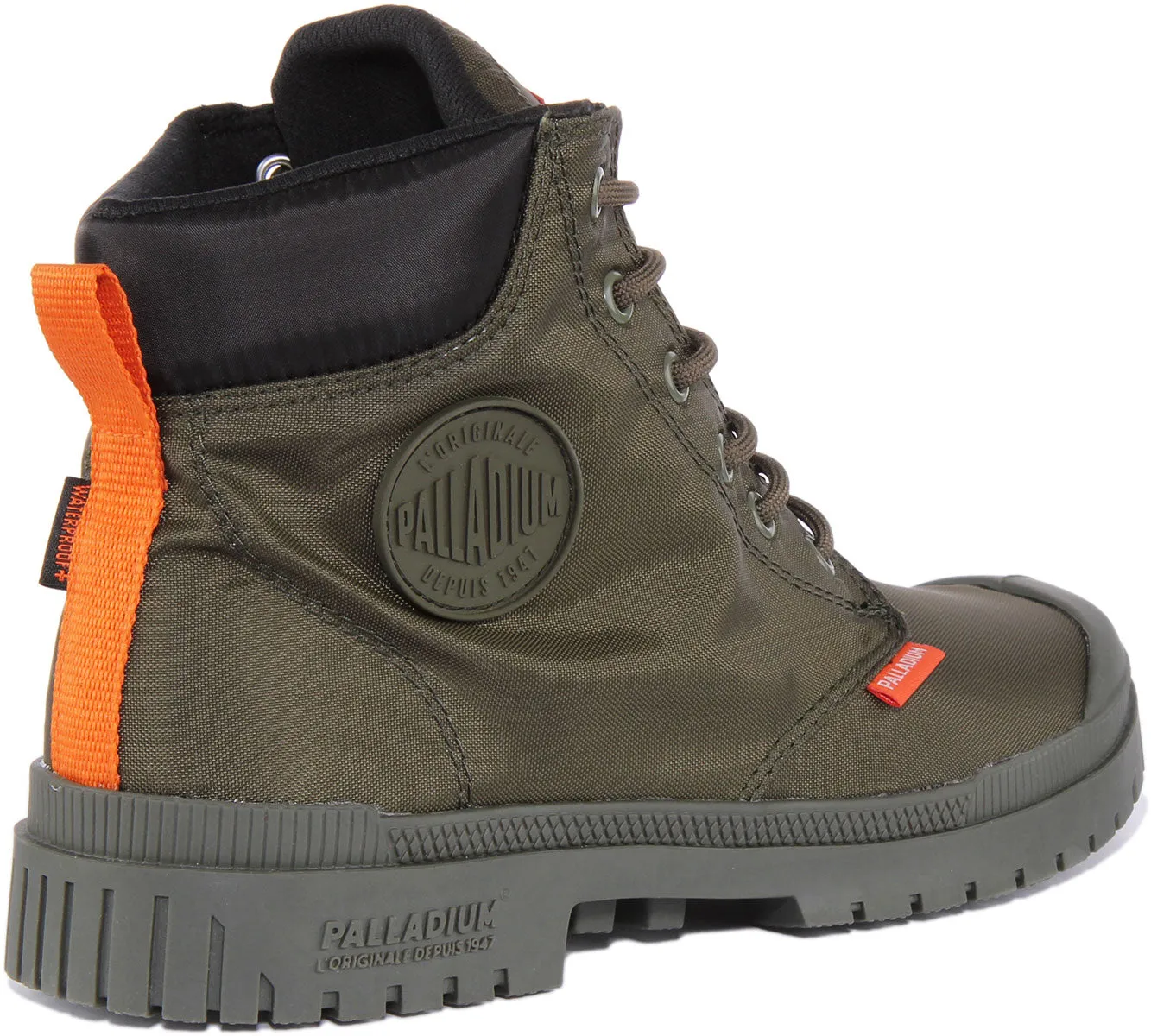 Palladium Pampa SP20 In Olive Boots