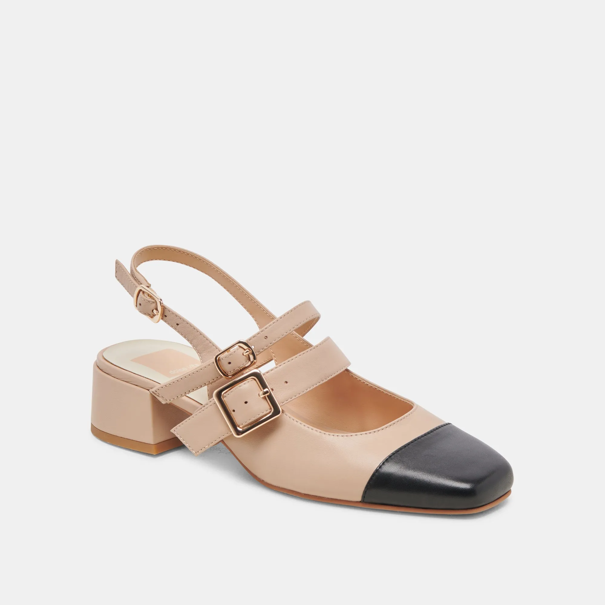 PATZY HEELS NUDE MULTI LEATHER