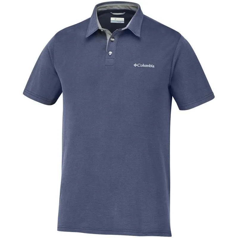 Polo Columbia Nelson Point (Collegiate navy) Hombres