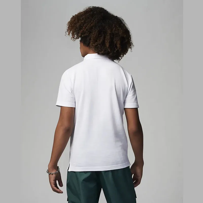 Polo enfant Jordan Jumpman - Blanc - 95C217-001