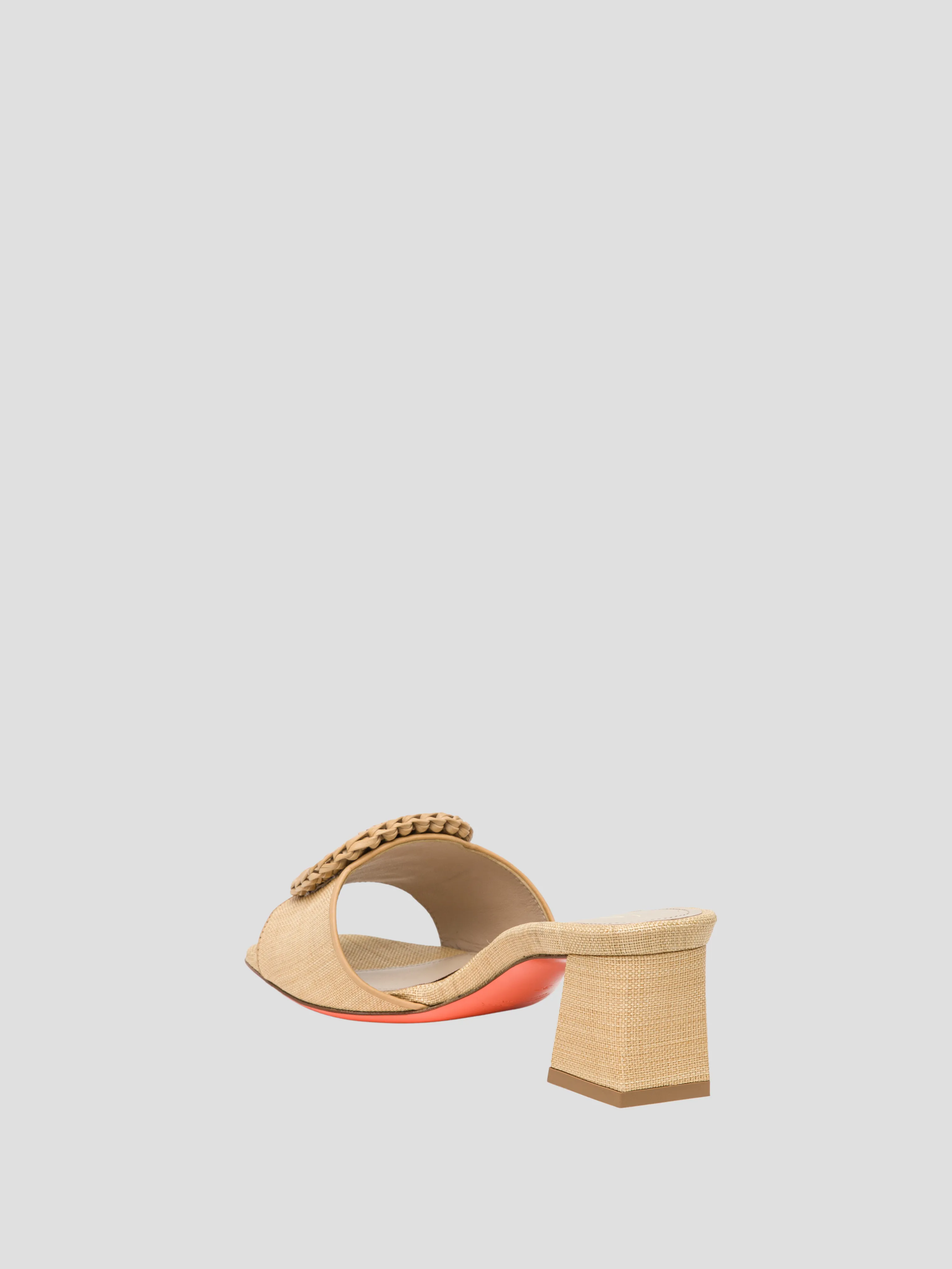 Raffia Mules