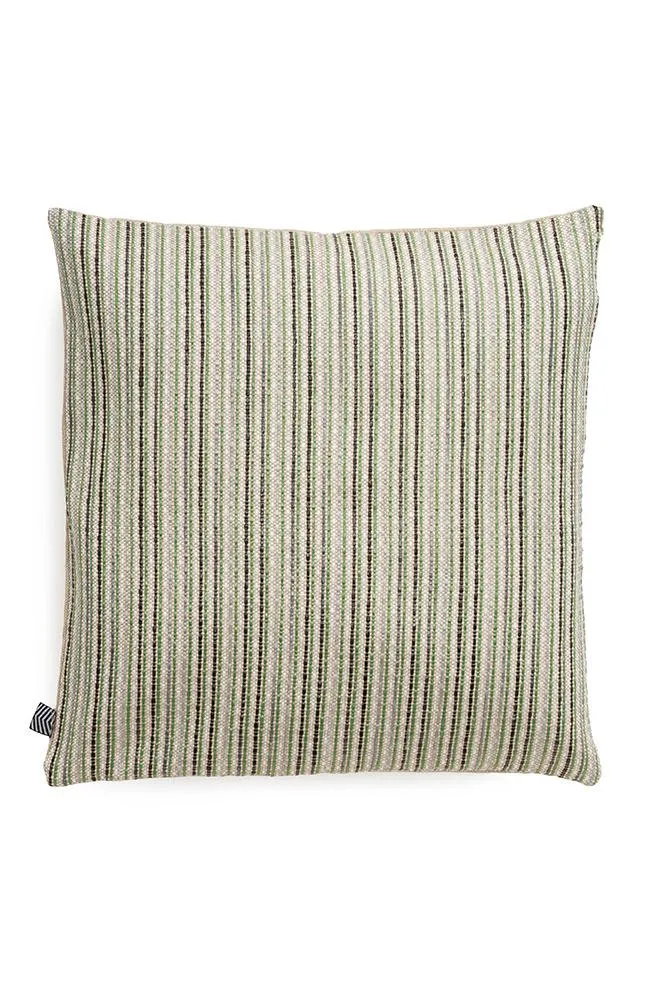 Raffia Pillows and Cushions "Ipanema" in Black & Green Colors