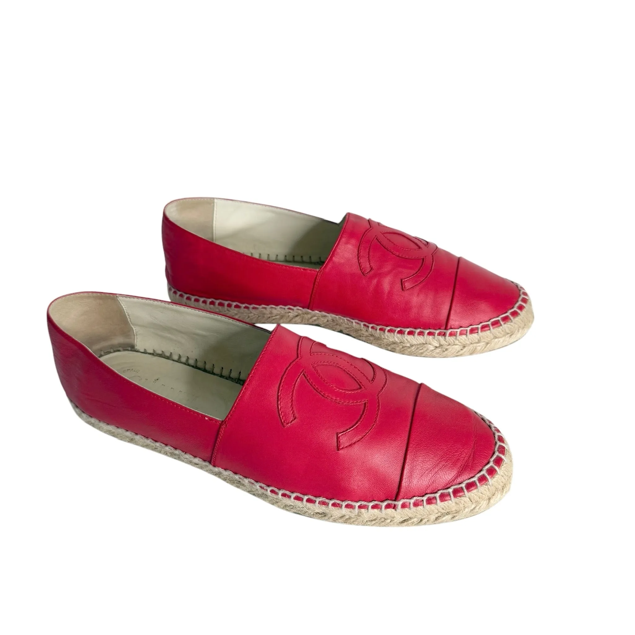 Red Logo Espadrilles - 11