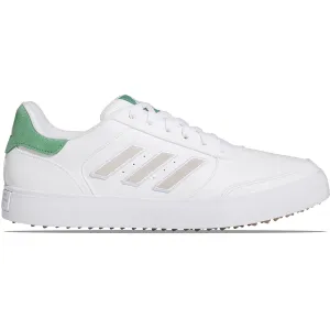 Retrocross 24 Spikeless Golf Shoes White/White/Green - 2025