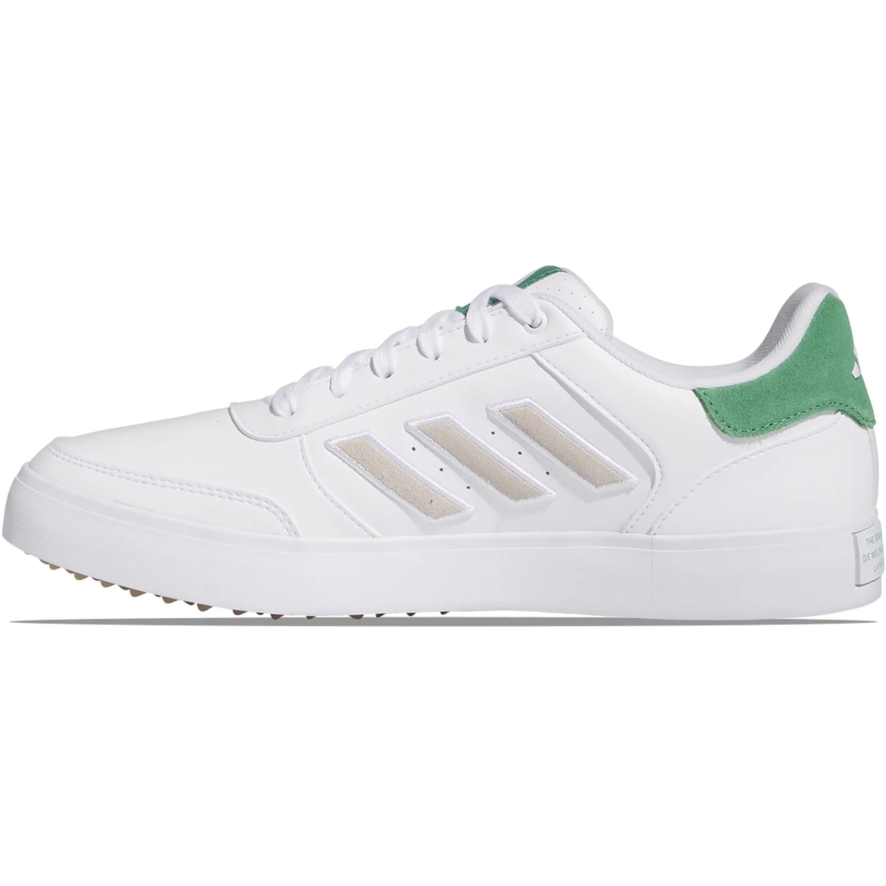 Retrocross 24 Spikeless Golf Shoes White/White/Green - 2025