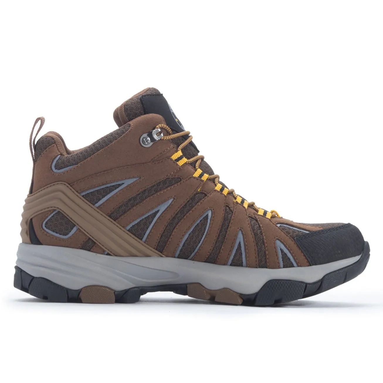 ROCKROOSTER Bedrock Brown 6 Inch Waterproof Hiking Boots with VIBRAM® Outsole OT21062