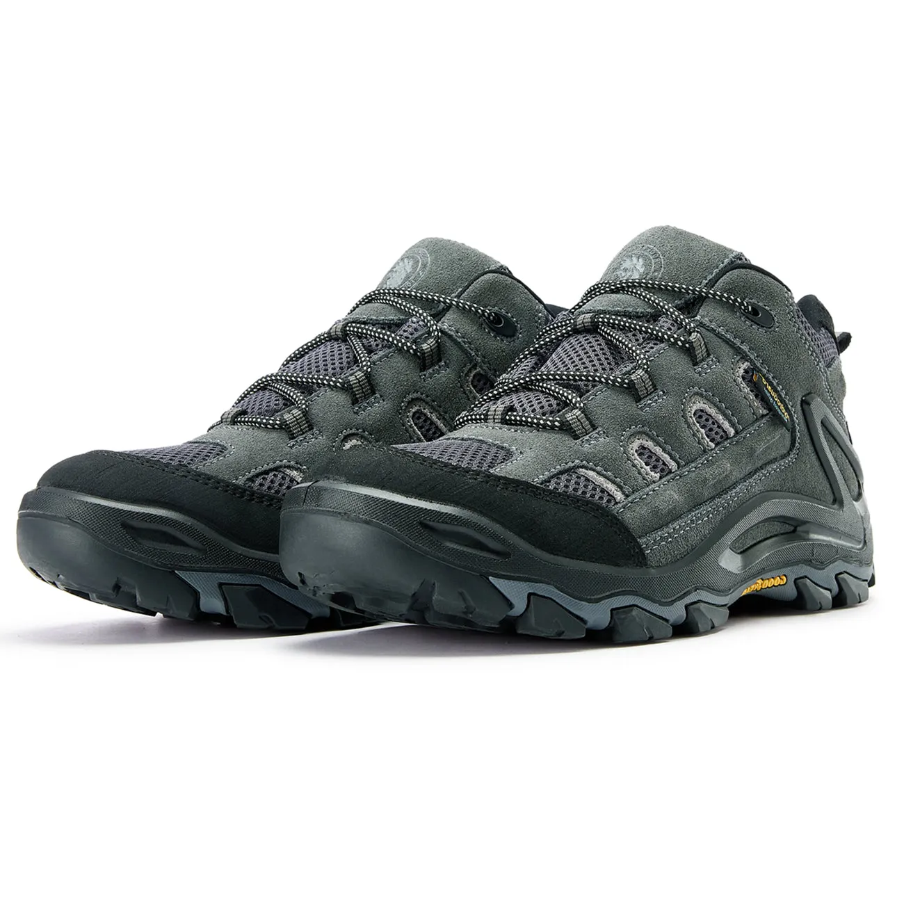 ROCKROOSTER Newland Gray 4 Inch Waterproof Hiking Shoes KS5514