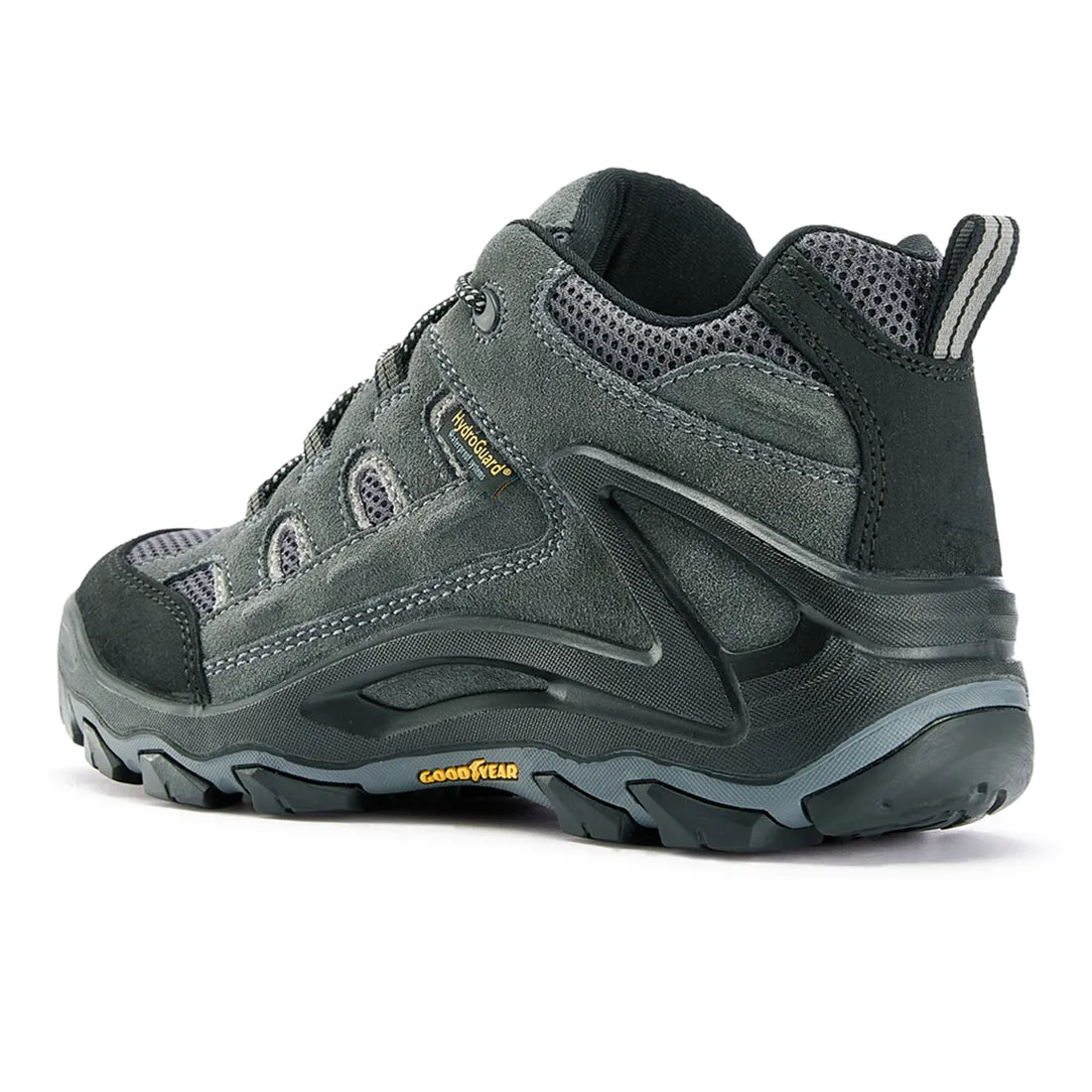 ROCKROOSTER Newland Gray 4 Inch Waterproof Hiking Shoes KS5514