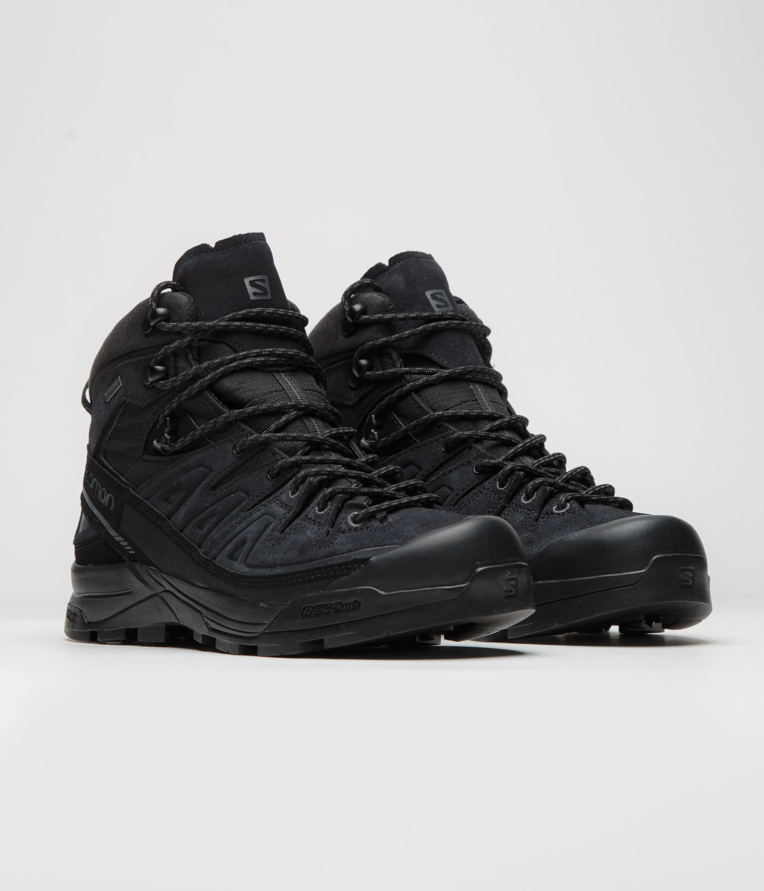 Salomon X-ALP Mid LTR GTX Shoes - Black / Black / Asphalt