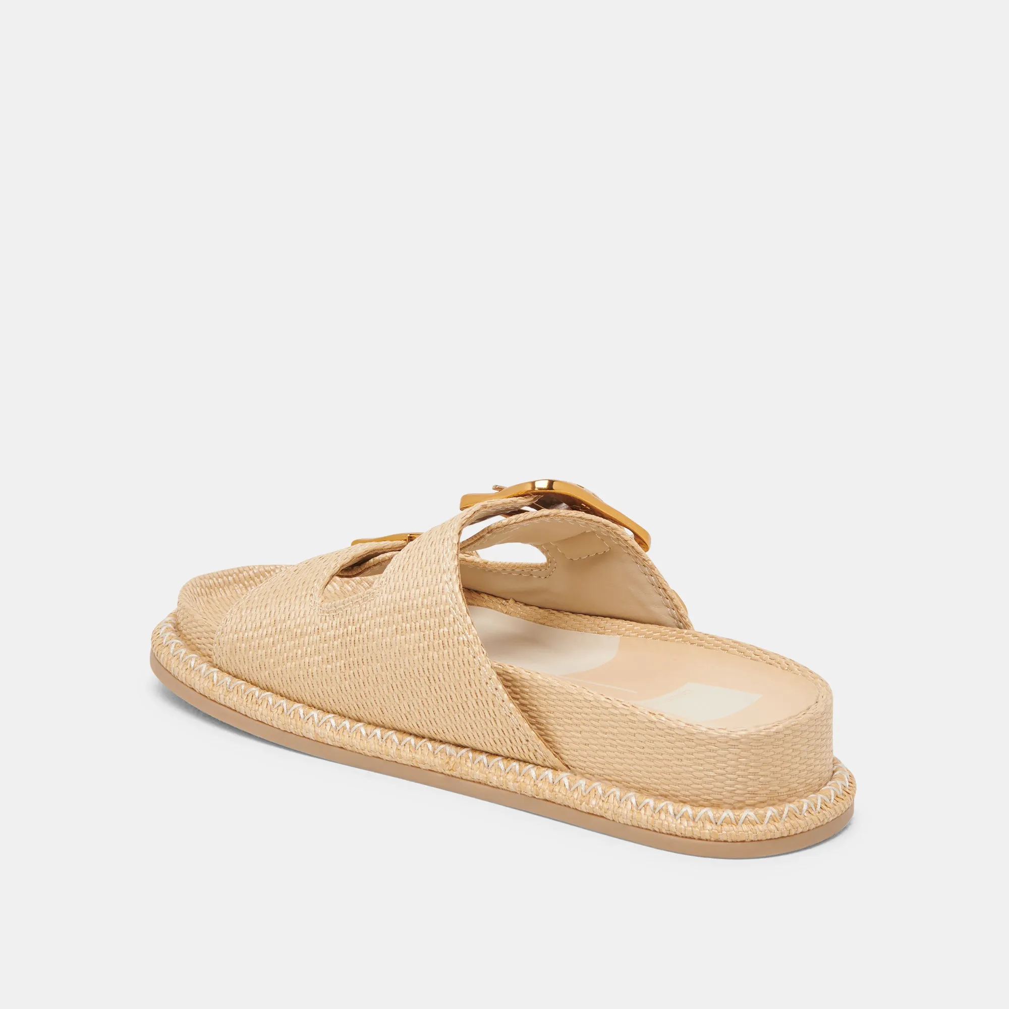 SEVANA SANDALS LT NATURAL RAFFIA